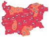 COVID заболеваемост: Осем области в страната са вече в оранжевата зона