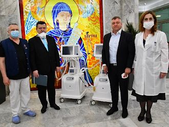 Дариха два нови респиратора на УМБАЛ „Св. Марина“– Варна