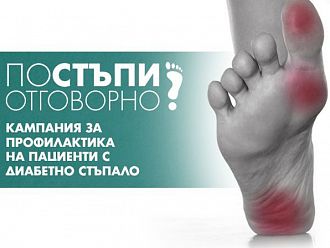 Кампания: насочена към пациенти с диабетно (язвено) стъпало