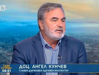 Доц. Кунчев: България е на 19-то място по заболеваемост от COVID-19 сред 31 страни в ЕС