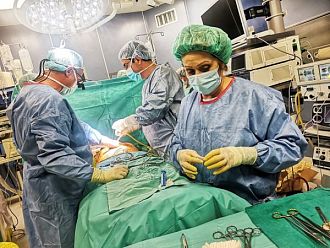 Втора чернодробна трансплантация за седмица във ВМА