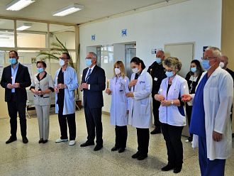 Осветиха параклис в Клиниката по кардиология на УМБАЛ „Свети Георги“