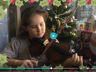 Третокласници от Музикалното училище с Коледен концерт за Детската онкохематология на ИСУЛ