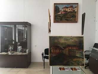 Открита бе изложба живопис на д-р Георги Загуров по повод 100 години от рождението му