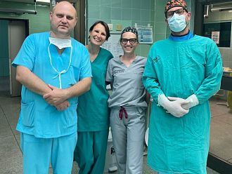 Пациент на УМБАЛ „Канев” получи безкръвно лечение при аневризма на коремната аорта