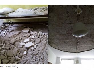 Таван в МБАЛ-Благоевград падна върху пациенти