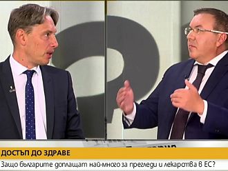 Проф. Костадин Ангелов и доц. д-р Васил Пандов в предизборен дебат за здравеопазването