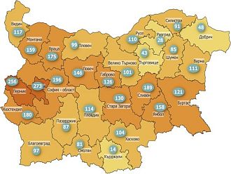 COVID заболеваемост: 15% ръст за седмица