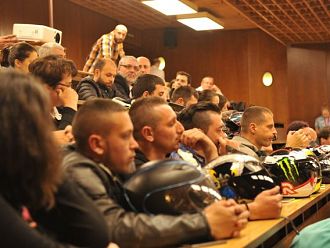 Мотористи участваха в информационна кампания за донорството