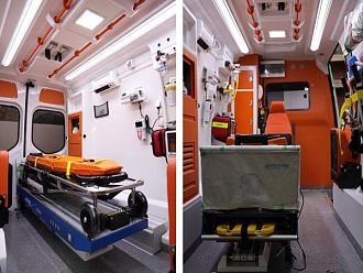 Доставиха нови седем високопроходими линейки