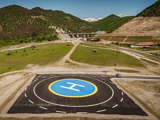 АПИ: Хеликоптерната площадка при тунел „Железница“ ще може да се използва  от медицински вертолети