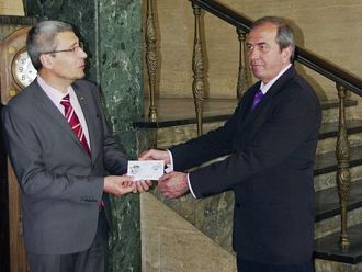 Издадоха пощенска карта по случай 10-годишнината на БФС