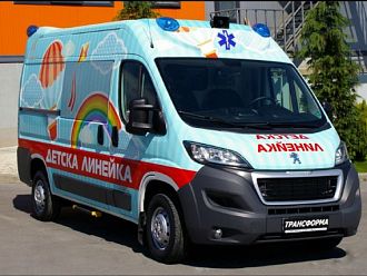 Първата специализирана детска линейка стана притежание на „Пирогов“