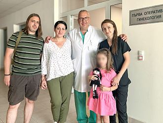 В СБАЛАГ „Майчин дом“ оперираха 5-годишно дете с рядък тумор на яйчника
