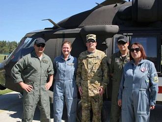 Екипи на ВМА участваха в международно учение по авиомедицинска евакуация в Германия