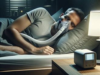 Какъв апарат се използва за лечение на сънна апнея?