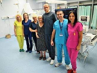 В УМБАЛ „Свети Георги“ извършиха животоспасяваща TAVI процедура на 96-годишна пациентка