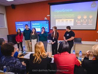 Студенти и млади учени от МУ - Варна развиват новаторски идеи и предприемачески умения