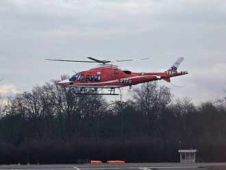 Петият ни медицински хеликоптер премина летателни тестове