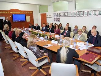 МУ - Пловдив и Тракийският университет в Одрин тръгват по пътя на съвместното сътрудничество