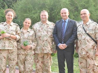 За 15-и път екип от български военни медици замина за Мали