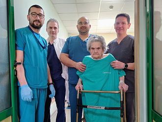 Мултидисциплинарен екип на УМБАЛ „Софиямед“ изписа 103-годишна пациентка