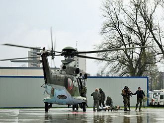 Тренировка за действие в извънредни ситуации проведоха УМБАЛ „Св. Георги“ и авиобаза Крумово
