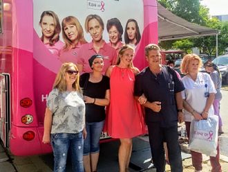 Розовият кемпер на Нана помогна на онкоболни жени и в Пловдив