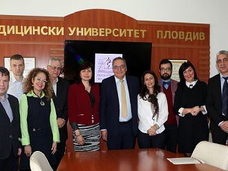 МУ- Пловдив обсъди бъдещи проекти с университет и болница в Йерусалим