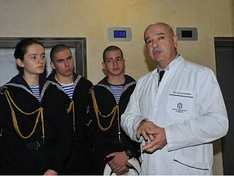 Студенти по военна медицина се запознаха с опита на ВМА