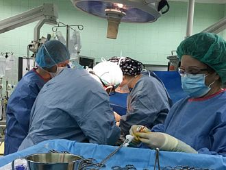 Специалистите от ВМА трансплантираха черен дроб на жена 