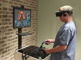 Виртуална лапароскопска операционна в МУ-Пловдив