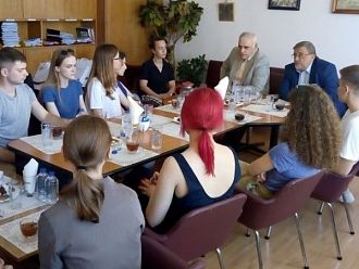 Среща на руски студенти с ръководството на МУ-София